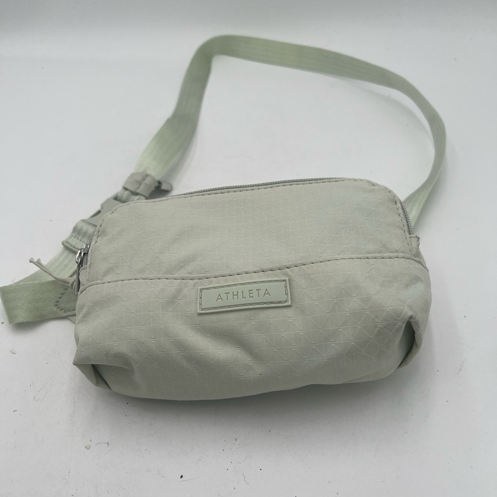 Athleta Women's All About Crossbody Belt Bag - Light Mint Green Lightweight